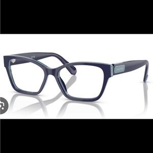 BRAND NEW BEAUTIFUL SWAROVSKI EYEGLASS FRAME
MODEL SK2013 NAVY BLUE/BLUE CRYSTAL